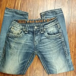 Rock Revival Men's Jean Bob Straight